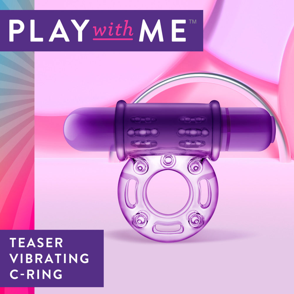 Play With Me - Couples Play C-Rings - Purple