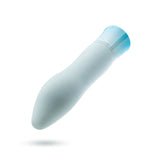Oh My Gem Ardor 5 Inch Warming G-Spot Vibrator in Aquamarine - Made with Smooth Ultrasilk® Puria™ Silicone