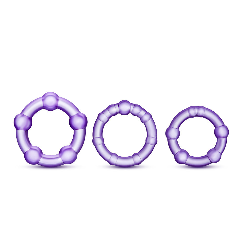 Stay Hard - Beaded Cock Rings