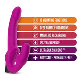 Temptasia - Estella - Strapless Silicone Dong - Pink