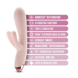 Elora 8 Inch G Spot Clitoral Triple Stimulation