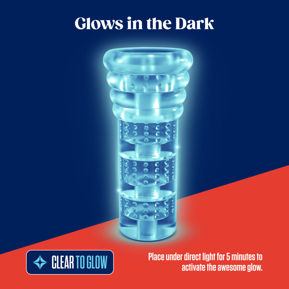 Rize - Luz - Glow in the Dark Self-Lubricating Stroker