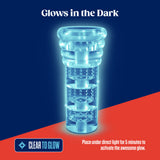 Rize - Luz - Glow in the Dark Self-Lubricating Stroker