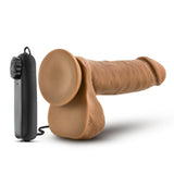 Loverboy - Soccer Champ 8 in - Vibrating Realistic Dildo - Mocha