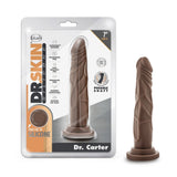 Dr. Skin Silicone - Dr. Carter - 7 in Dong with Suction Cup