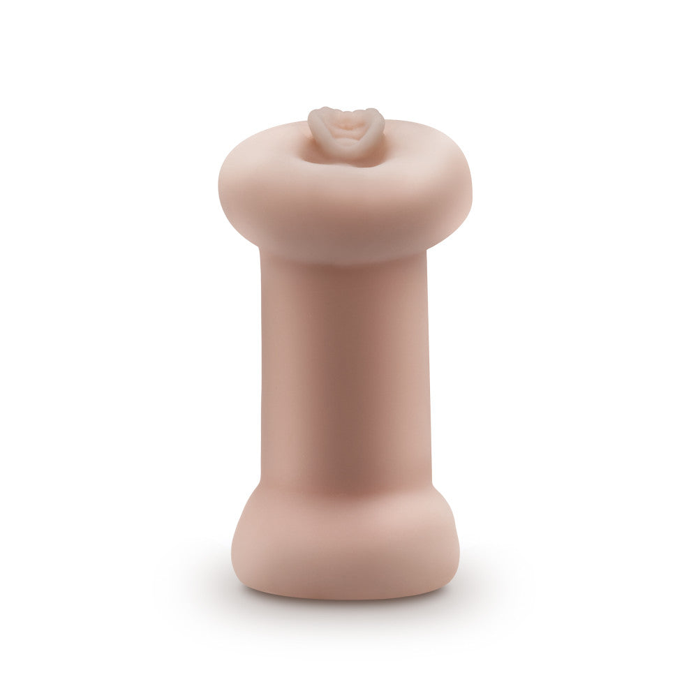 M for Men - Double Trouble Glow in the Dark Stroker - Vanilla