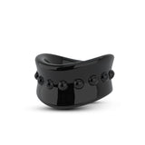 Stay Hard - Beef Ball Stretcher X Long - 1.5 Inch Diameter - Black