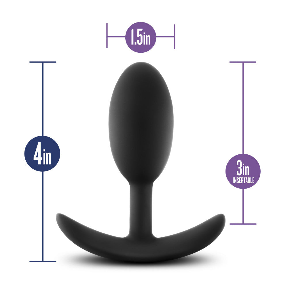 Luxe - Wearable Vibra Slim Plug - Medium