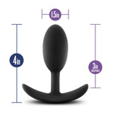 Luxe - Wearable Vibra Slim Plug - Medium
