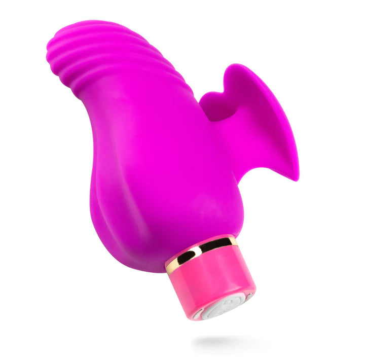 Aria Erotic AF Curved Plum 3.25-Inch Vibrating Rechargeable Mini Vibrator