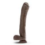 Dr. Skin - Mr. Ed 13in Dildo with Suction Cup - Chocolate