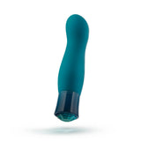 Oh My Gem Fierce 5 Inch Warming G-Spot Vibrator in Blue Topaz