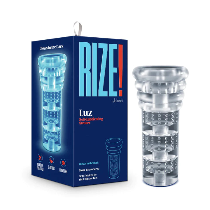 Rize - Luz - Glow in the Dark Self-Lubricating Stroker