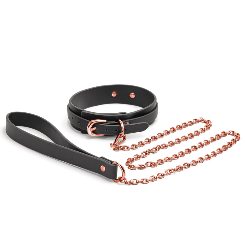 Bondage Couture Vinyl Collar and Leash