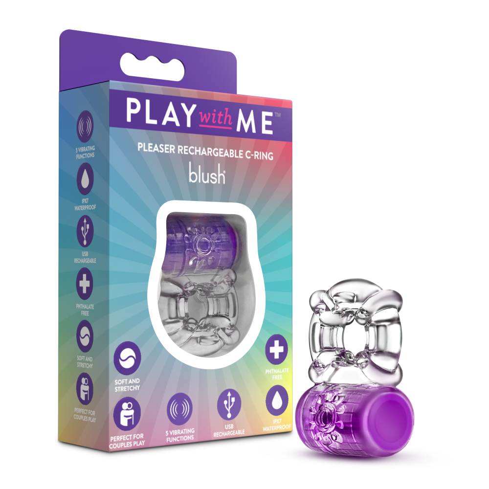 Play with Me Pleaser Rechargeable Cock Ring
