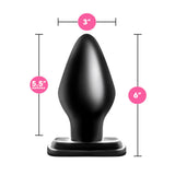 Anal Adventures - Plug - Black