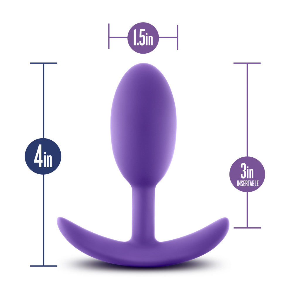 Luxe - Wearable Vibra Slim Plug - Medium
