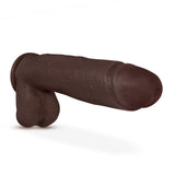 Dr. Skin - Mr. Mister 10.5in Dildo with Suction - Chocolate