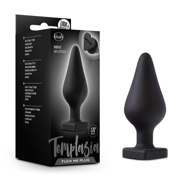 Temptasia - Fuck Me Butt Plug - Black