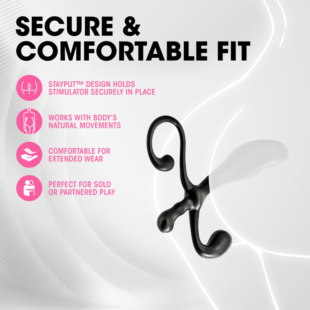 Anal Adventures - Prostate Stimulator - Black