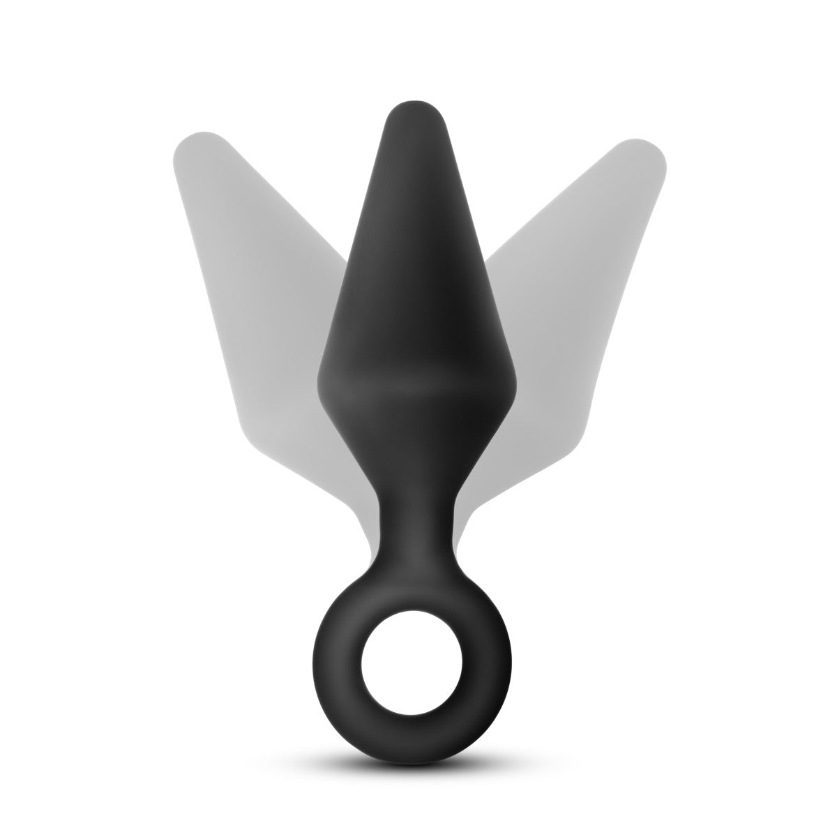Anal Adventures Platinum - Silicone Loop Plug Kit - Black