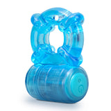 Stay Hard - Rechargeable 5 Function C-Ring - Blue