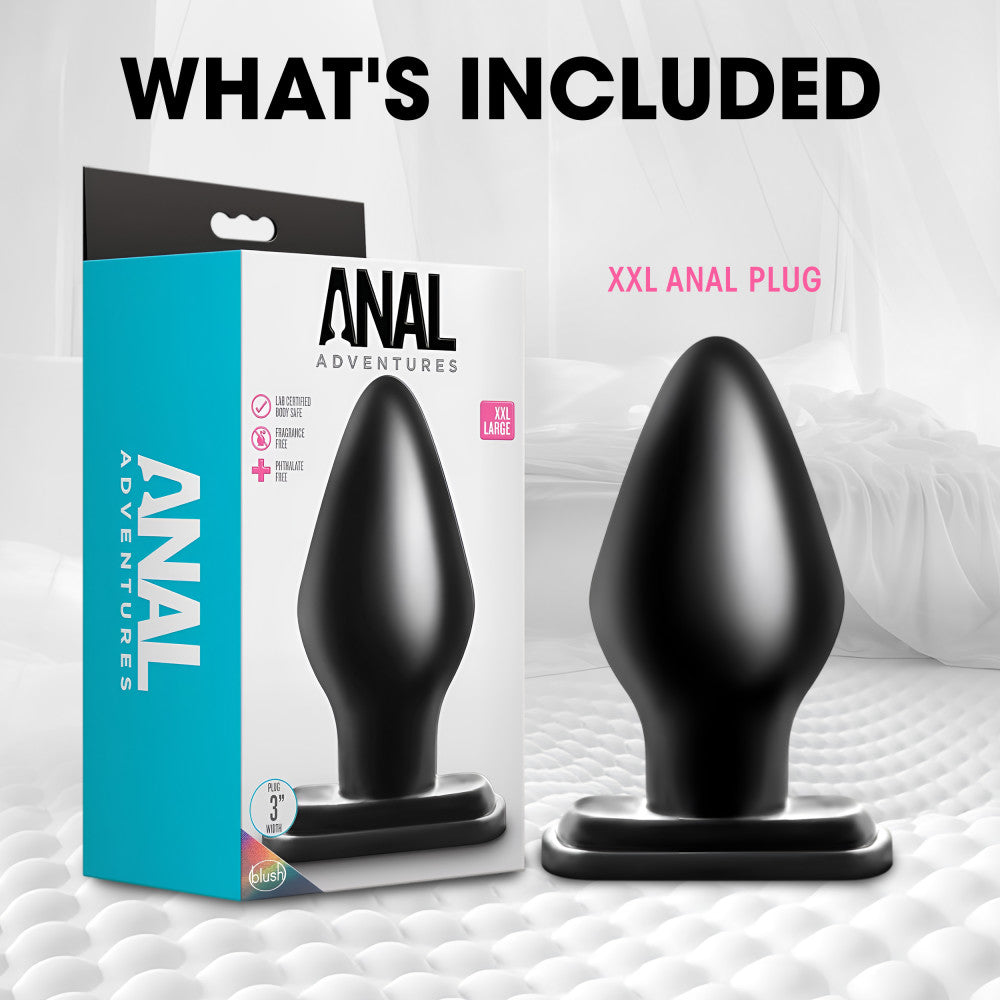 Anal Adventures - Plug - Black