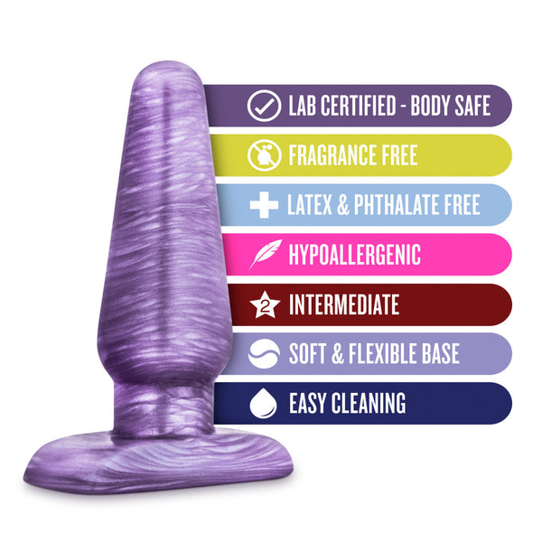 B Yours - Medium Cosmic Plug - Purple