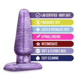 B Yours - Medium Cosmic Plug - Purple