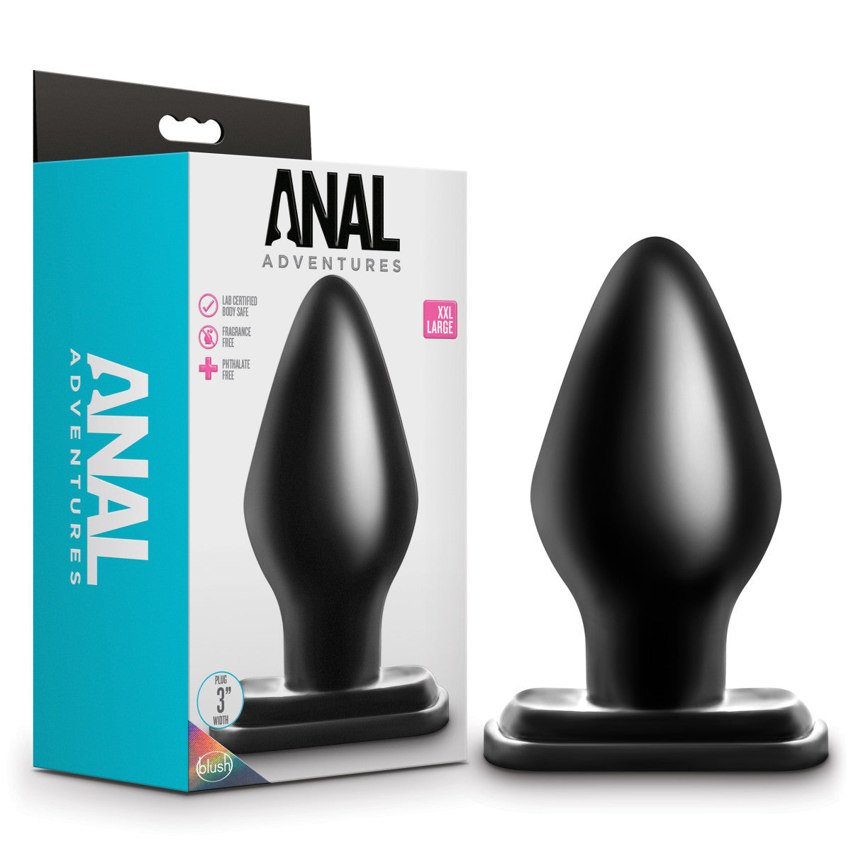 Anal Adventures - Plug - Black
