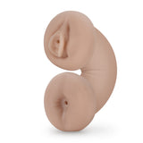 M for Men - Double Trouble Glow in the Dark Stroker - Vanilla