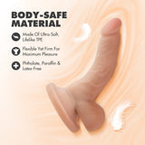 Dr. Skin - 4 in Mini Cock - Beige