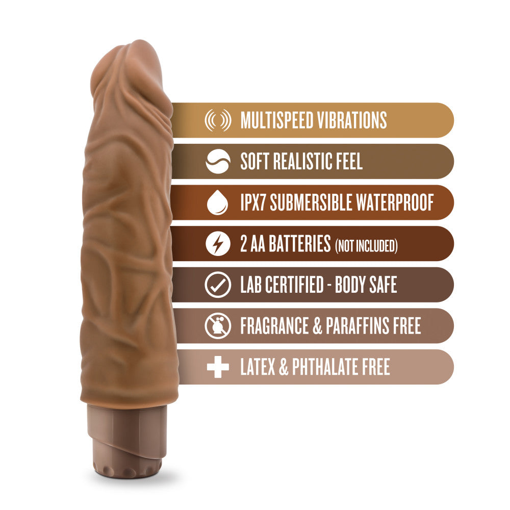 Dr. Skin - Cock Vibe 10 - 8.5 in Vibrating Dong