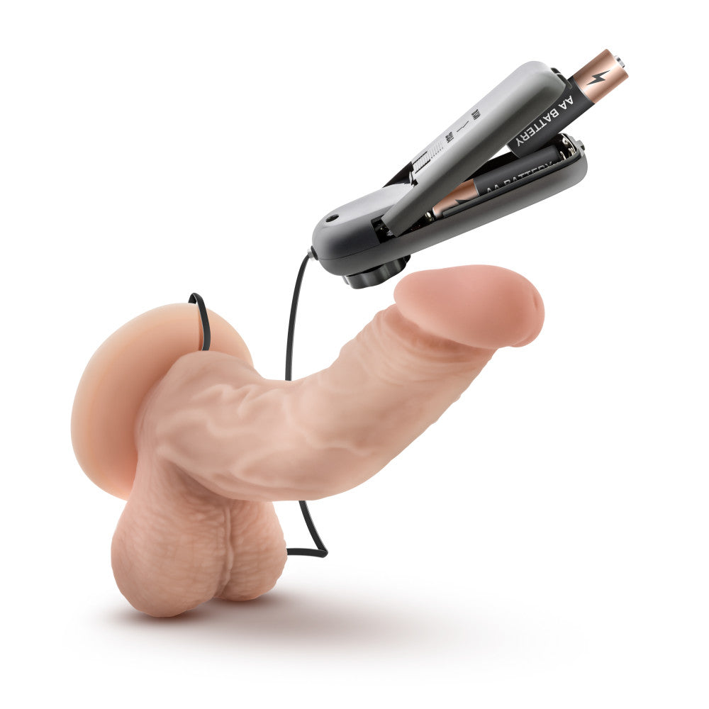 Dr. Skin - Dr. Ken 6.5in Vibrating Cock with Suction Cup - Vanilla