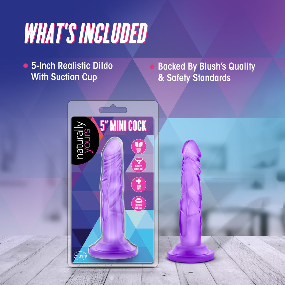 Naturally Yours - 5 in Mini Cock