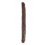 Dr. Skin - 14in Double Dildo - Chocolate
