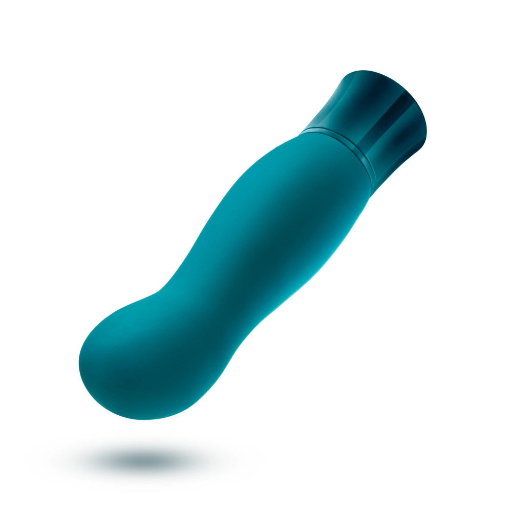 Oh My Gem Fierce 5 Inch Warming G-Spot Vibrator in Blue Topaz