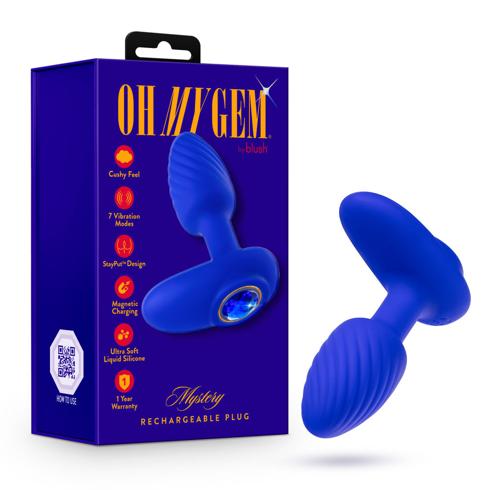 Oh My Gem Mystery Rechargeable Silicone Anal Plug