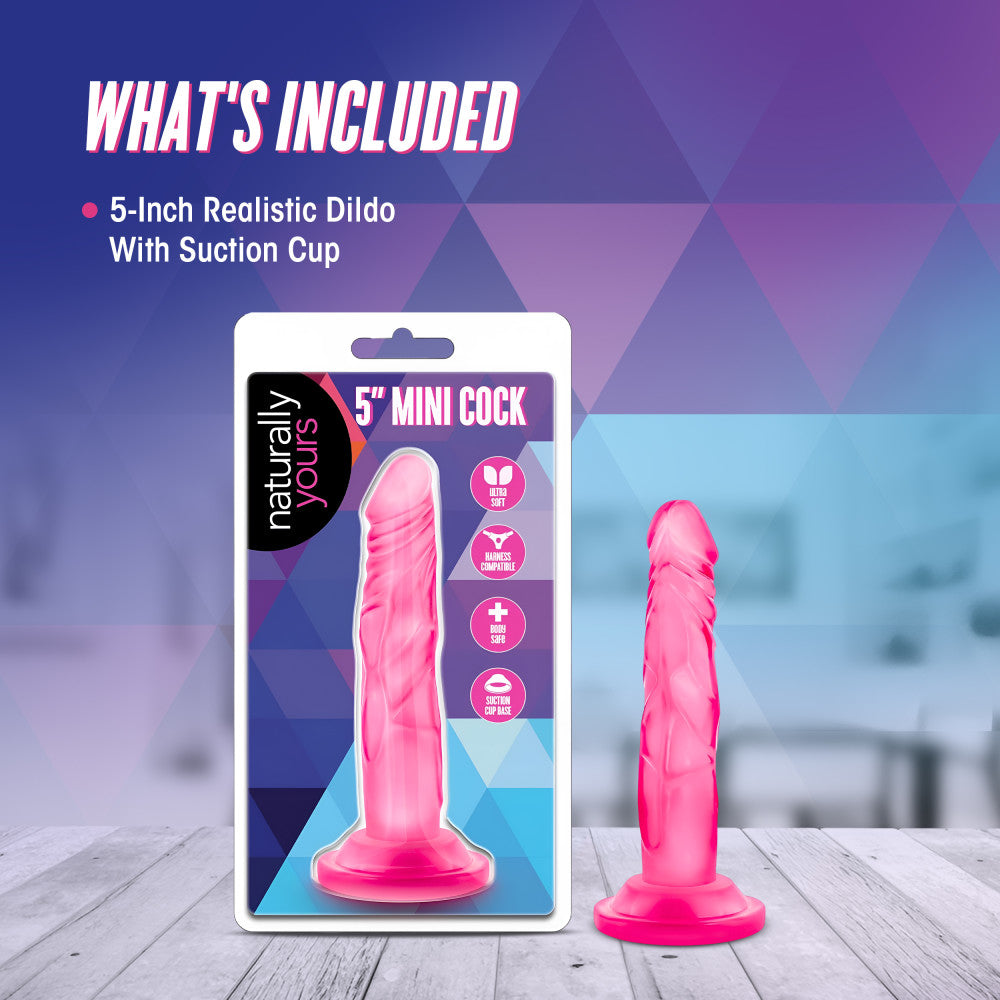 Naturally Yours - 5 in Mini Cock