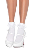 Diem Lace Ruffle Anklet Socks