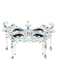 Masquerade Mask Rhinestone Stick-On Jewels