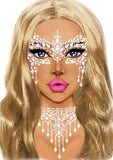 Masquerade Mask Rhinestone Stick-On Jewels