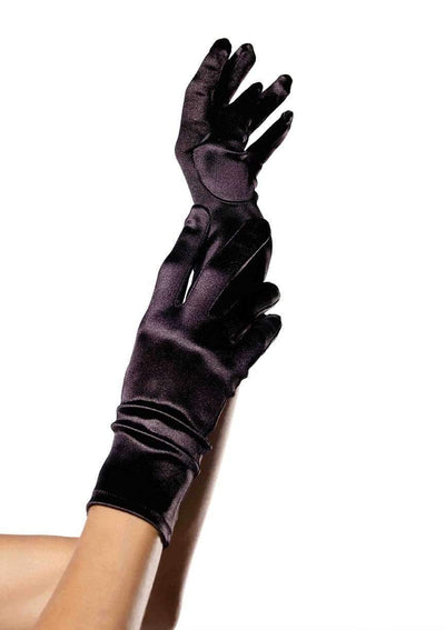 Satin Wrist Length Costume Gloves