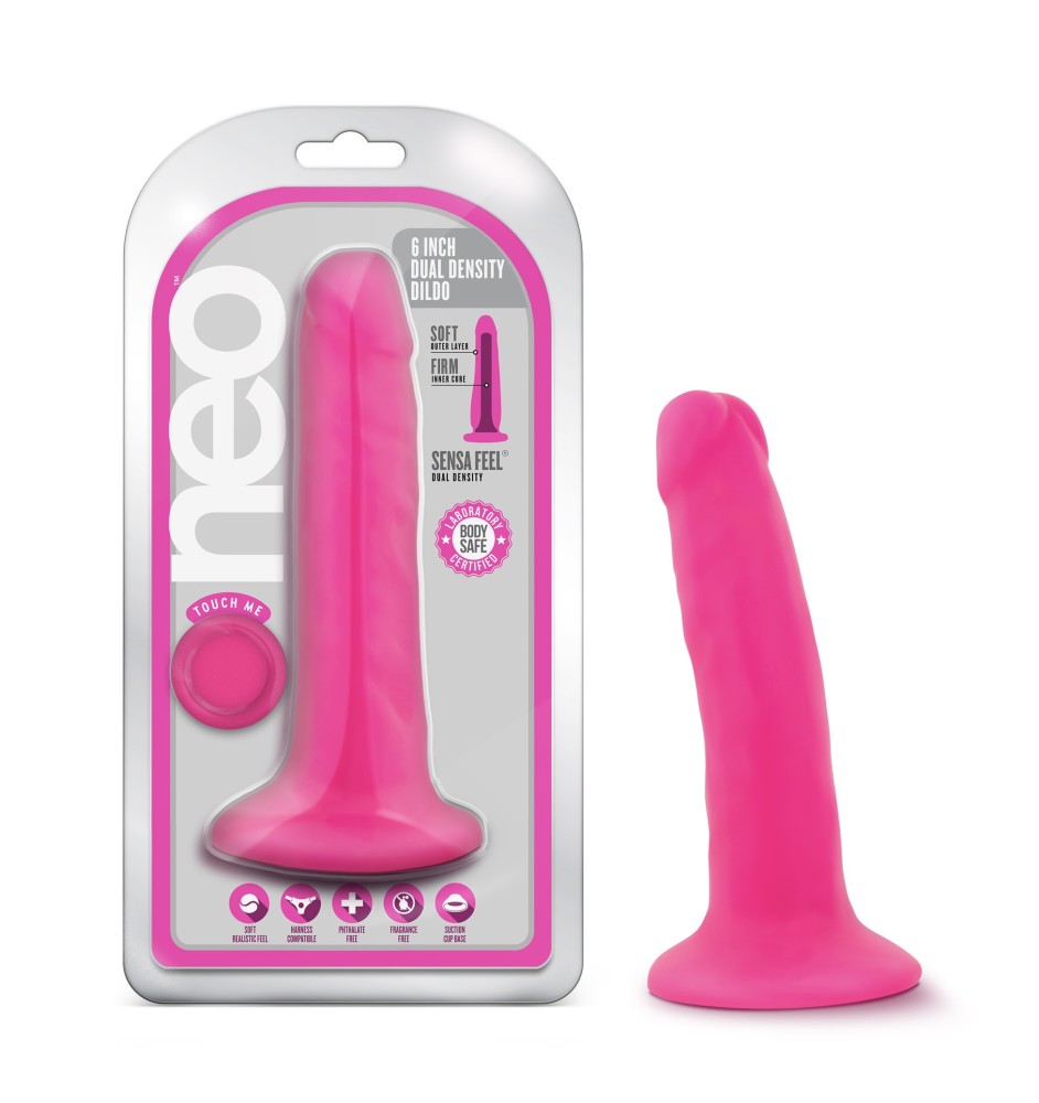 Neo - 6 in Dual Density Dildo