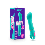 Aria Flirty AF G-Spot Teal 6.5-Inch Loop Handle Vibrator