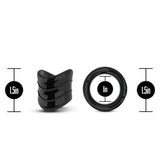 Stay Hard - Beef Ball Stretcher - 1.5 Inch Diameter - Black