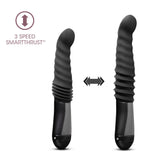 Temptasia Lazarus Rechargeable Silicone Thrusting Dildo - Black