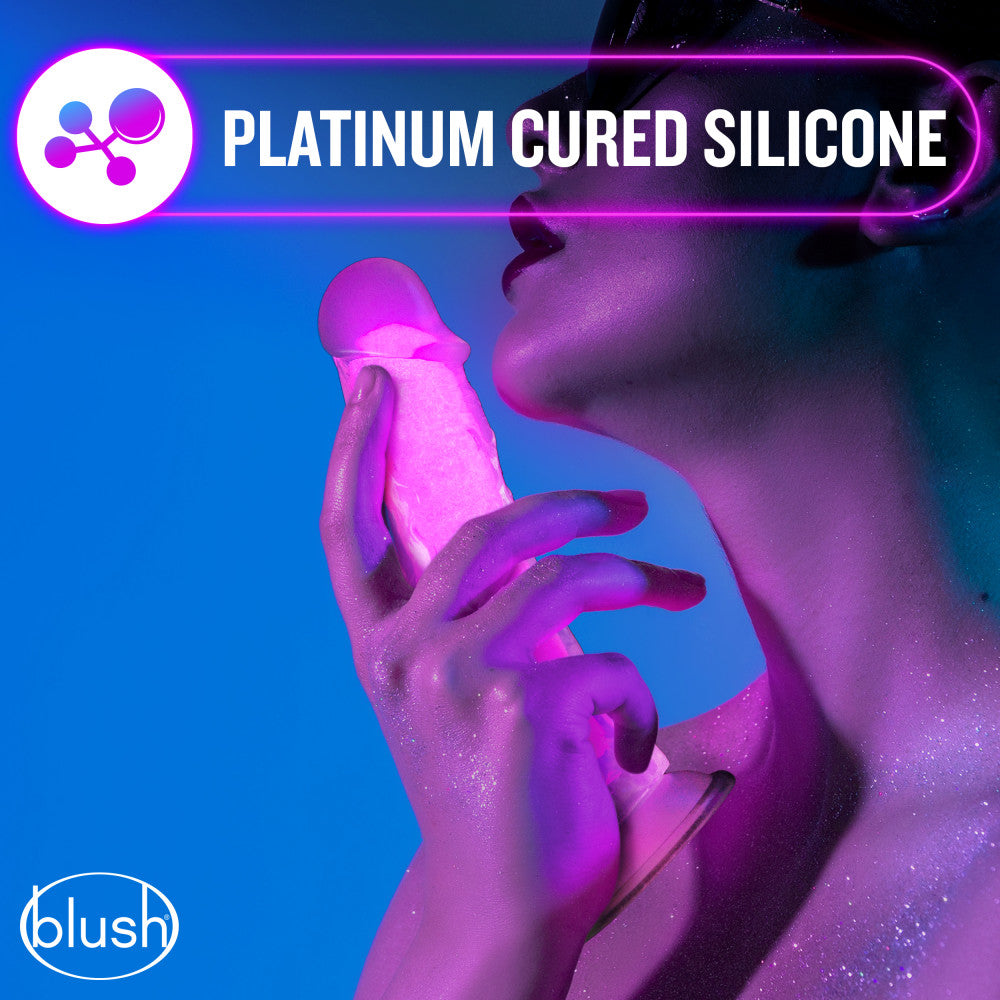 Neo Elite - Glow in the Dark - Paradise - 7in Dual Density Dong - Neon Pink
