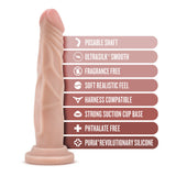 Dr. Skin Silicone - Dr. Carter - 7 in Dong with Suction Cup