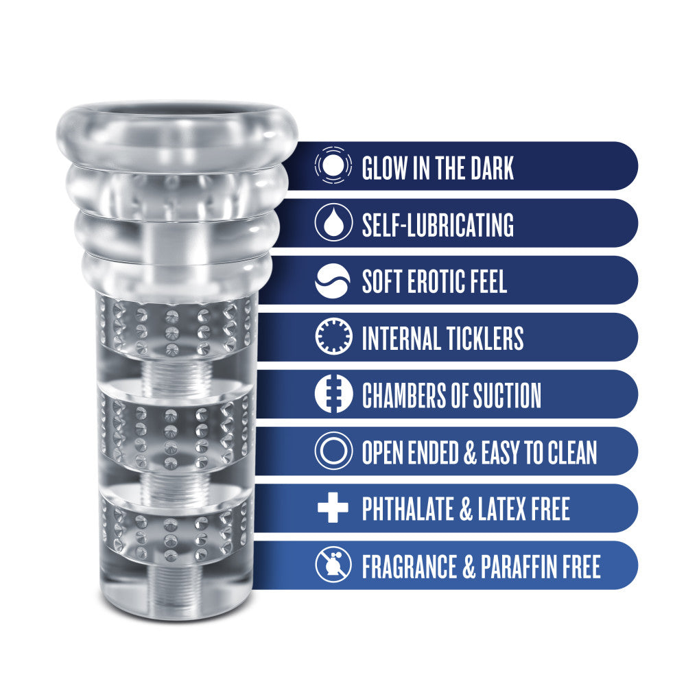Rize - Luz - Glow in the Dark Self-Lubricating Stroker